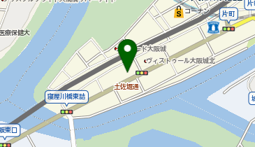大阪倫理会館の地図画像