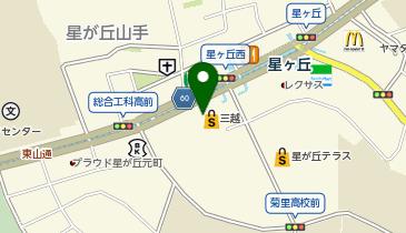鶏三和 星ヶ丘三越店の地図画像