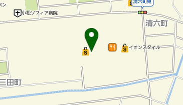 ふるいち イオンモール新小松店の地図画像