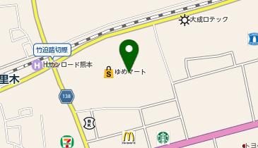 Impact One Plus(インパクトワンプラス) カリーノ菊陽店の地図画像