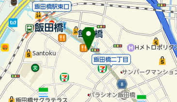 飯田橋整体院の地図画像