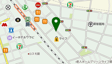 エクセレントシティ蕨ステーションフロントの地図画像