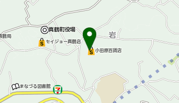 不二家 小田原百貨店 真鶴店の地図画像