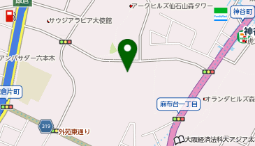 HARBS(ハーブス) 麻布台ヒルズ店の地図画像