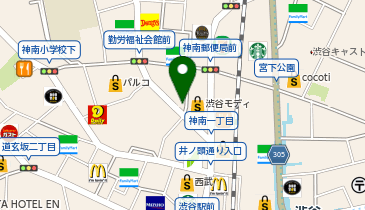 オリエンタル・スタイル 渋谷店の地図画像