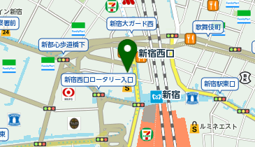 オリエンタル・スタイル 新宿店の地図画像