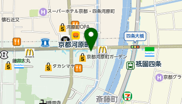 オリエンタル・スタイル河原町店の地図画像