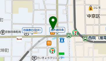 オリエンタル・スタイル 西院店の地図画像