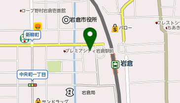 天串 岩倉駅前店の地図画像