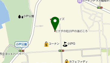 湯上がり食堂 ヒナタの地図画像