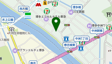 おでん さとうの地図画像