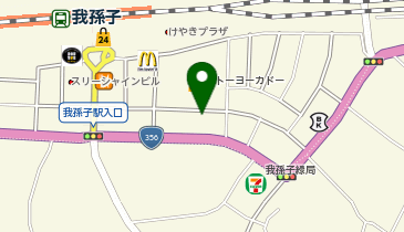 キーマのまんまの地図画像