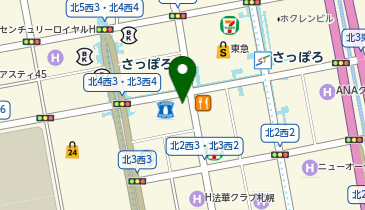 AUBE HAIR lien(オーブヘアーリアン) 札幌3号店の地図画像
