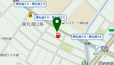 AUBE HAIR jewel(オーブヘアージュエル) 白石店の地図画像