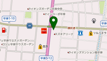 AUBE HAIR lapin(オーブヘアーラパン) 札幌平岸店の地図画像