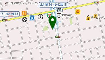 AUBE HAIR mila(オーブヘアーミラ) 栄町店の地図画像