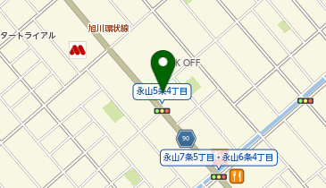 AUBE HAIR kiia(オーブヘアーキア) 永山店の地図画像