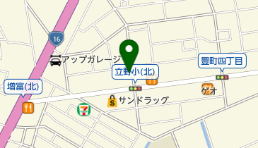 スリーエス 豊町店の地図画像