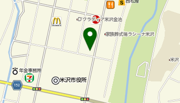 AUBE HAIR haku(オーブヘアーハク) 米沢店の地図画像