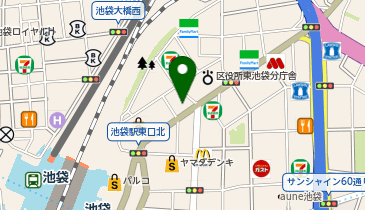 AUBE HAIR lounge(オーブヘアーラウンジ) 池袋店の地図画像