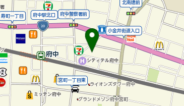 AUBE HAIR clarus(オーブヘアークラルス) 東京府中店の地図画像