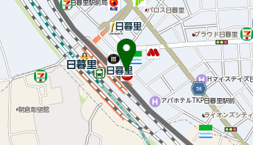 AUBE HAIR eid(オーブヘアーアイト) 日暮里店の地図画像