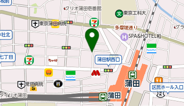 AUBE HAIR kyle(オーブヘアーカイル) 蒲田店の地図画像