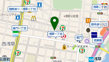 AUBE HAIR isto(オーブヘアーイスト) 浅草店の地図画像