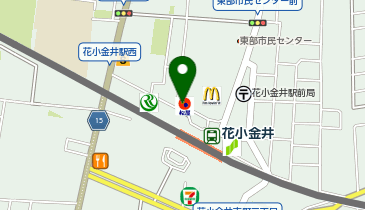 AUBE HAIR rhythm(オーブヘアーリズム) 花小金井店の地図画像