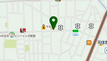 AUBE HAIR feliz(オーブヘアーフェリス) 元住吉店の地図画像