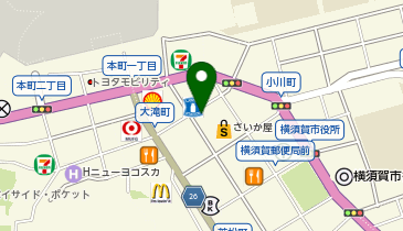 AUBE HAIR elena(オーブヘアーエレナ) 横須賀店の地図画像