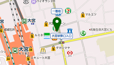 AUBE HAIR luce(オーブヘアールーチェ) 大宮店の地図画像