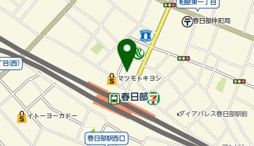 AUBE HAIR saphir(オーブヘアーサフィール) 春日部店の地図画像