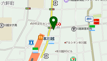 AUBE HAIR toll(オーブヘアートル) 川越店の地図画像