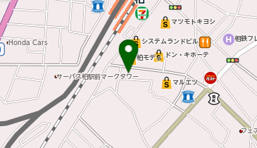 AUBE HAIR ameri(オーブヘアーアメリ) 柏店の地図画像