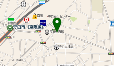 樂食イタリアン マジョリカの地図画像