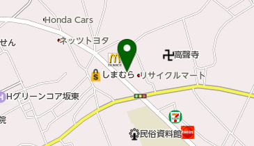 スリーエス 岩井店の地図画像