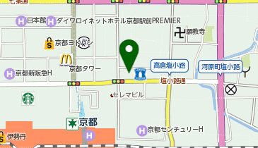 AUBE HAIR vogue(オーブヘアーヴォーグ) 京都3号店の地図画像