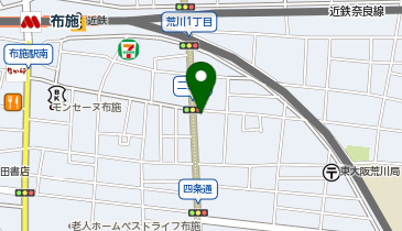 AUBE HAIR prime(オーブヘアープリム) 布施店の地図画像