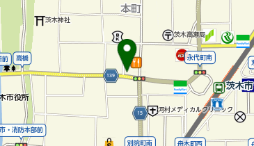 AUBE HAIR nett(オーブヘアーネット) 大阪茨木店の地図画像