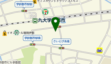 AUBE HAIR rela(オーブヘアーリラ) 九大学研都市店の地図画像