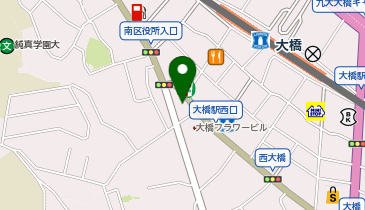 AUBE HAIR nicola(オーブヘアーニコラ) 大橋店の地図画像