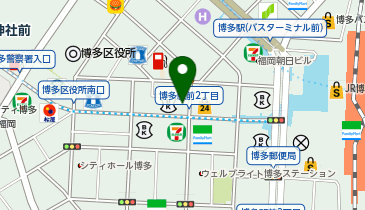 AUBE HAIR hakata(オーブヘアーハカタ) 博多3号店の地図画像