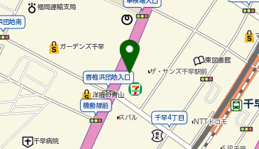 AUBE HAIR soleil(オーブヘアーソレイユ) 福岡千早店の地図画像