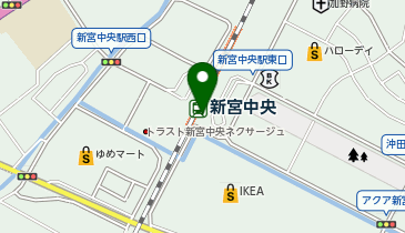 AUBE HAIR hale(オーブヘアーハレ) 福岡新宮店の地図画像