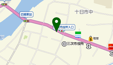 AUBE HAIR zero(オーブヘアーゼロ) 三次店の地図画像