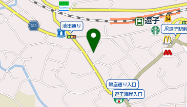 AUBE HAIR prism(オーブヘアープリズム) 逗子店の地図画像