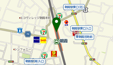 SWEETS BOX(スイーツ ボックス) エキア朝霞店の地図画像