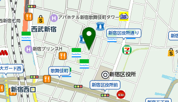洋麺屋五右衛門 新宿サブナード店の地図画像