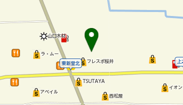 ロピア フレスポ桜井店の地図画像